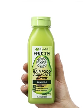 Shampoo, Hairfood, Palta, Platano, Garnier